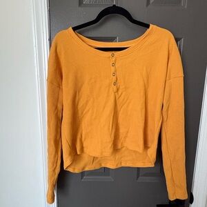 Hollister Orange Women's Top